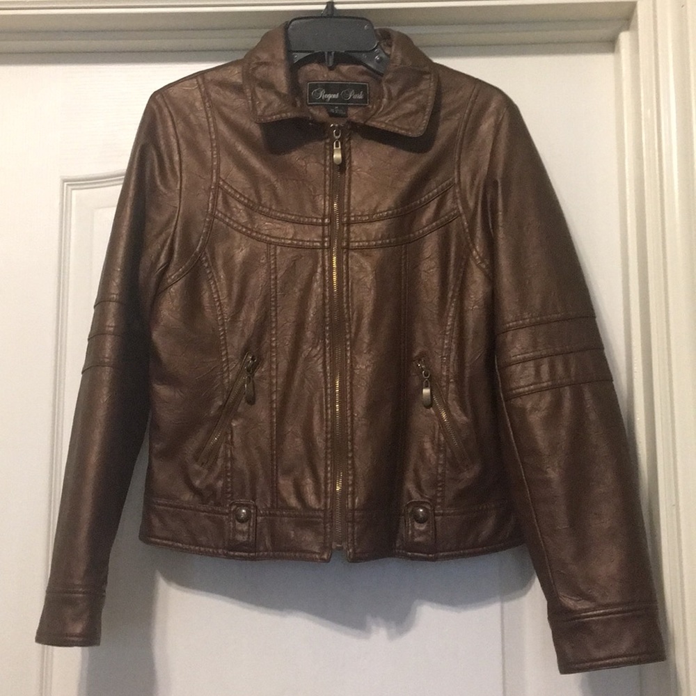 Faux Leather Jacket